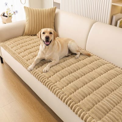 Dailygoods- Bankovertrek Wasbaar - Antislip - 2-zits - Dikke Zachte Hoes - Voor Honden/Huisdieren - 70 x 150 cm - Meubelhoes
