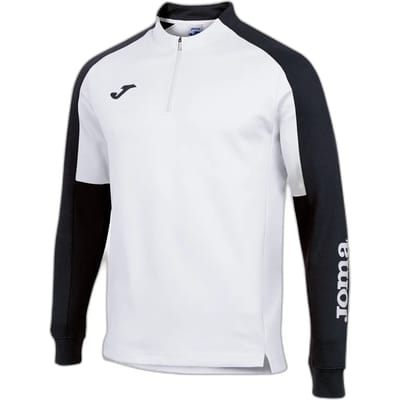 Joma Eco Championship Sweatshirt Met Halve Rits Wit 4-5 Years Jongen