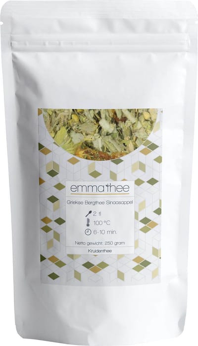 Griekse Bergthee Sinaasappel 250 Gram - Losse Thee - Puur & Natuurlijk - Fris & Aromatisch