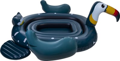 Pure4Fun Toekan Mega Eiland Opblaasfiguur-Unisex-Groen