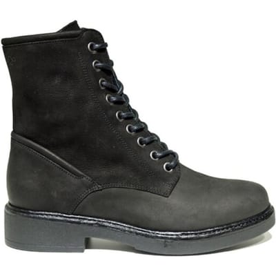AQA Shoes A8441 - VeterlaarzenHoge sneakersDames sneakersDames veterschoenenHalf-hoge schoenen - Kleur: Zwart - Maat: 40