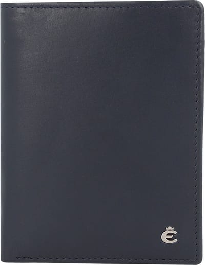 Esquire Harry portemonnee leer 9,3 cm - Jongens - Staand formaat - blau