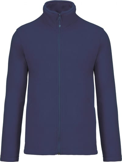 Kariban Microfleece met rits heren K911 - Deep Blue - XL