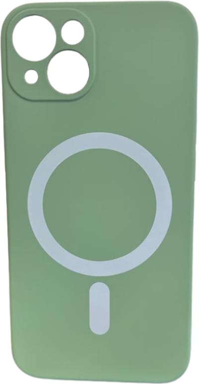 Hoesje geschikt voor iPhone 11 Pro - Backcover - Geschikt voor MagSafe - TPU - Lichtgroen