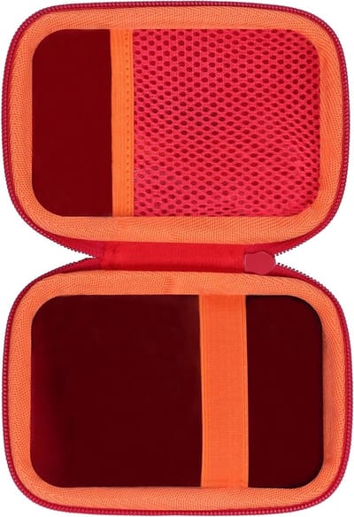 Draagbare Luidspreker Hoes - Beschermhoes Case - Muziek Luisteren - Waterdicht Stofdicht - Compact Ontwerp - Rood
