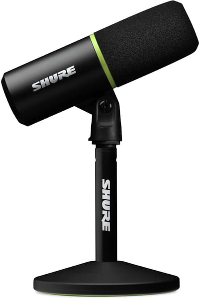 Shure MOTIV MV6 - USB Gaming Microphone - Black