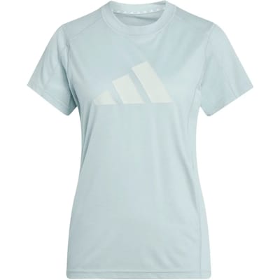 Adidas Sportshirt Dames - We Logo Tee - MintGroen - Maat M