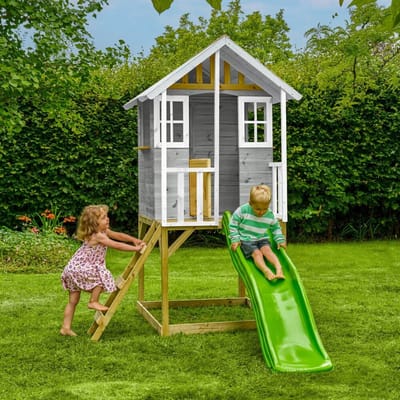 Zwerkules - ZW3651 - Speelhuisje Valli incl. glijbaan