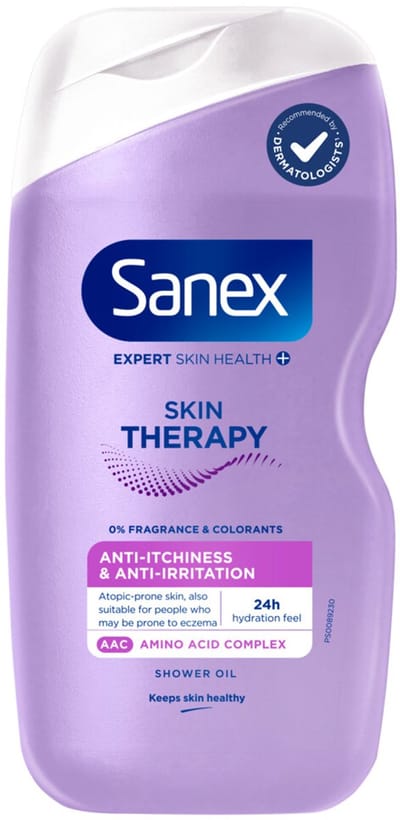 Sanex Douchegel Skin Therapy Anti Irritation - 3 x 450 ml - Voordeelverpakking