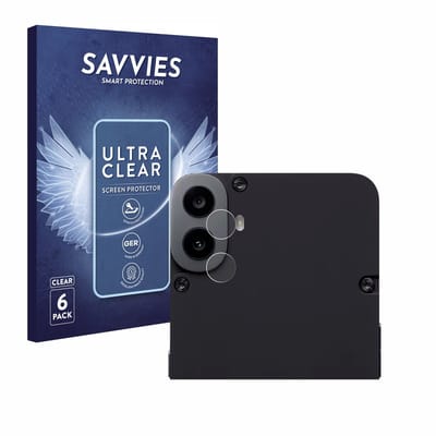 Savvies - Screenprotector voor Nothing CMF Phone 1 (ALLEEN Camera Lens) - Folie Beschermfolie transparant 6 Stuks
