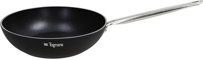 Professionele Wokpan 30 cm met Anti-Aanbaklaag en Inductiebodem