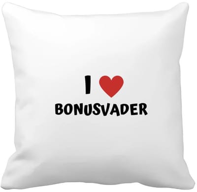 Akyol - i love bonusvader Kussen hoes - Vader - de liefste bonusvader - vader cadeautjes - vaderdag - verjaardag - geschenk - kado - 40 bij 40 cm