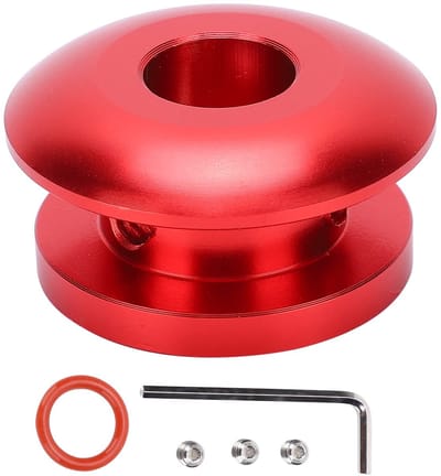 Dailygoods- Schakelknop Universele Pasvorm - Limiter Shifter - Stofdeksel Stopper - Veiligheid Versnellingsbakhuls - Inclusief Schroeven/Sleutel - Versnellingsknop
