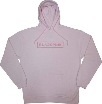 Blackpink - Logo Hoodie/trui - M - Roze