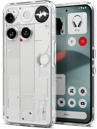 Spigen Ultra Hybrid Hoesje Geschikt voor Nothing Phone (3) - Back Cover met Air Cushion - Transparant