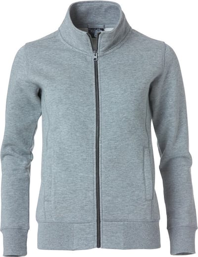 Clique Classic Cardigan Women 021049 - Grijsmelange - S