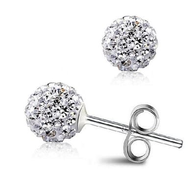 Montebello Oorbellen Lappula - 316L Staal - Shamballa - ∅6mm