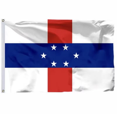 Antilliaanse vlag - Nederlandse Antillen vlag - 150/90CM - Polyester - CHPN