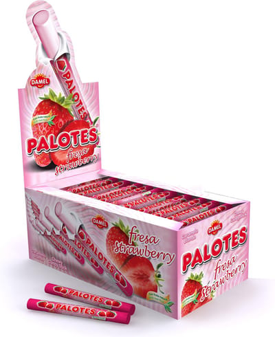 Damel zachte aardbeisticks 200 stuks