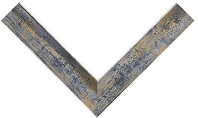 Wandspiegel 60x30 cm met MDF-houten lijst en sterke hangers - Op maat gemaakte spiegelframe