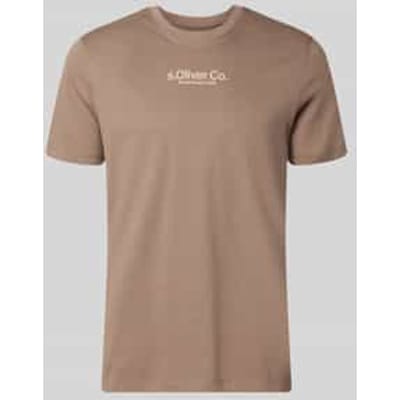 regular fit T-shirt van puur katoen