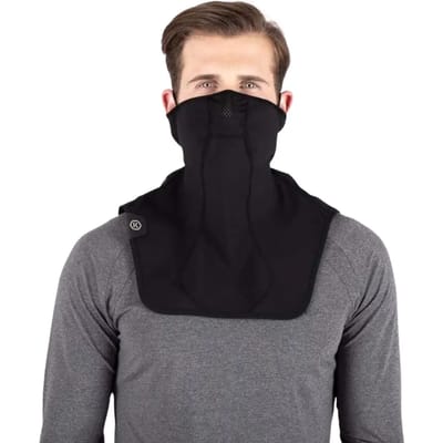 Motorfietsnekwarmer winddicht met fleecevoering Knox
