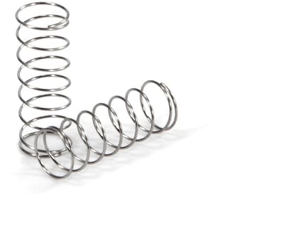 Drukveren 10 mm veer van roestvrij staal 304 draaddiameter 0,2 mm buitendiameter 4 mm veerkracht 0,04 kg 20 stuks