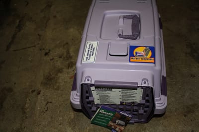 Vervoersbox Petsafe Furrarri 47,65x31,75x29 cm.