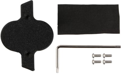 Fietshouder Tracker - Verborgen Bevestiging - Fietsbeveiliging - Anti-shake Ontwerp - 75x55x10 mm - Zwart