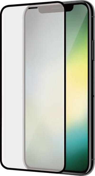 MH by Azuri Curved Tempered Glass - zwart - voor iPhone Xr/11