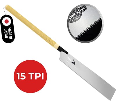 FAMEX 5541 Japanse zaag Kataba 265mm, 15 TPI - Handzaag, Feinzaag, Precisiezaag
