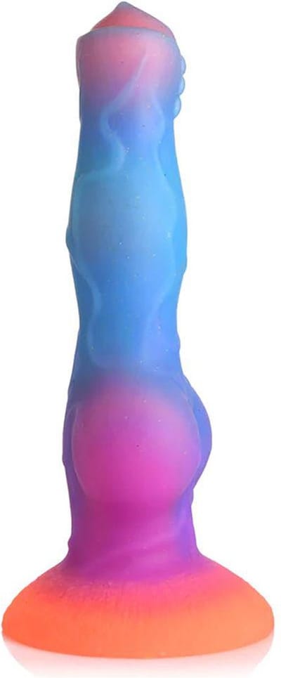 XR Brands Glow-in-the-dark Siliconen Alien Dildo