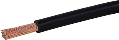 Accukabel zwart 25mm², Rol 100 meter