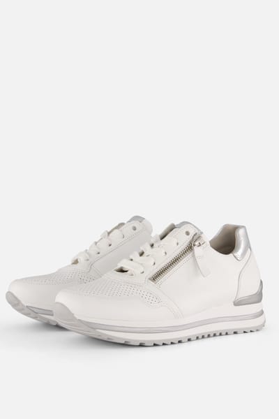 Gabor Gabor Sneakers wit Leer