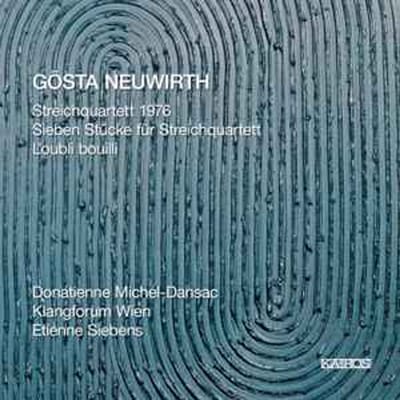 CD GOSTA NEUWIRTH - Neuwirth: Strijkkwartet/7 Stukken/R 0012972KAI Kairos 2009 Australië Klassiek Gebruikt