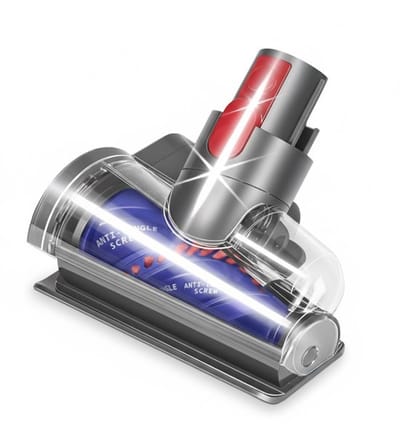 Anti-verstrengel borstel geschikt voor Dyson V7 V8 V10 V11 V15 - Huisdier haren zuigmond Elektrische aandrijving stofzuiger mond