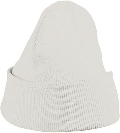 Myrtle Beach - Unisex Gebreide Muts (Wit)