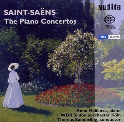 Anna Malikova, WDR Sinfonieorchester Köln - Saint-Saëns: Complete Piano Concertos (2 Super Audio CD)