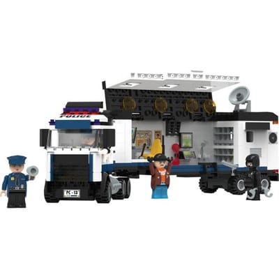 LUPILU Bouwstenen set M (Politietruck)