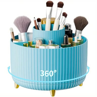 Bovista make Up Organizer - Koffer - Tas - Makeup - Lades - Skincare - Cosmetica - Blauw