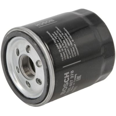 Bosch Oliefilter P7378 | F 026 407 378 | OEM 50057786 | 04892339AA | 4892339BE | Alfa Romeo Giulia Stelvio | Fiat 500X Freemont | Jeep Cherokee Compass Renegade Wrangler | Chrysler Dodge | Suzuki Grand Vitara