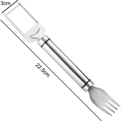 Rvs Windmolen Watermeloen Cutter Artefact Salade Fruit Slicer Cutter Tool Watermeloen Graver Keuken Accessoires Gadgets white