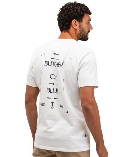 Butcher of Blue Army stencil tee