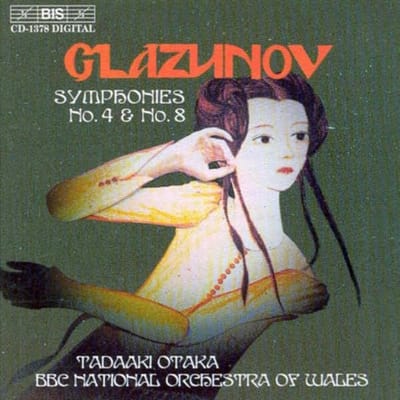 BBC National Orchestra Of Wales, Tadaaki Otaka - Glazunov: Symphonies No.4 & No.8 (CD)