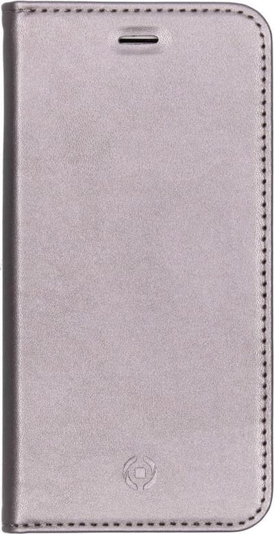 Celly Air Case Book Hoesje - Zilver - voor iPhone 7 / 8 / SE (2020/2022)