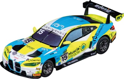 Carrera HYBRID Racebaanauto - AI Gaming - BMW M4 GT3 RAM Racing No. 15 - Bestuurbare auto - Besturing via app - 1:50