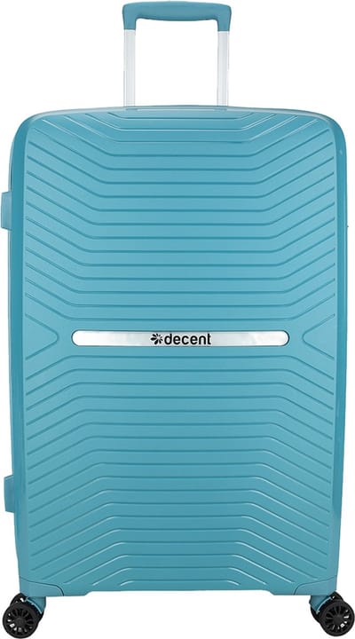 Decent CROSS-ONE Grote maat koffer 76x47x28 – Reiskoffer met wielen - Lichtgewicht koffer – Reiskoffer groot - Veilig TSA Cijferslot – Petrol