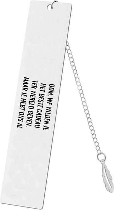 Akyol - oom, we wilden je het beste cadeau ter wereld geven. maar je hebt ons al boekenlegger - Oom - de liefste oom - verjaardagscadeau - verjaardag - cadeau voor oom - cadeau - kado - geschenk - gift - oom artikelen
