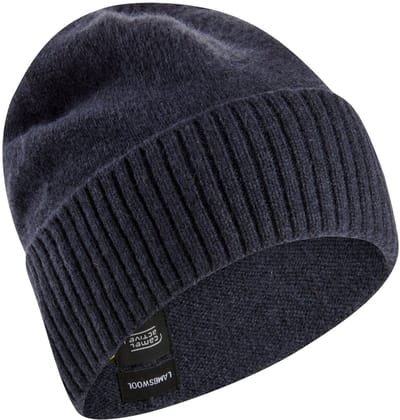 camel active Muts van pure lamswol - Maat menswear-OS - Marineblauw
