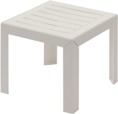 Stijlvolle kunststof bijzettafel voor buiten en tuin